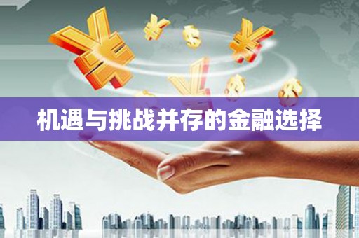 汉源机遇与挑战并存的金融选择
