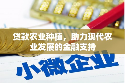 汉源贷款农业种植，助力现代农业发展的金融支持