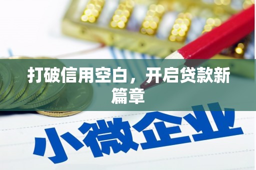 汉源打破信用空白，开启贷款新篇章